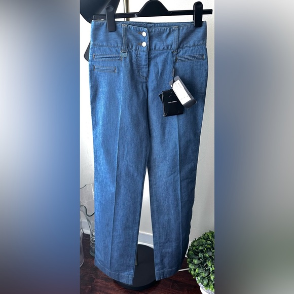 Beautiful blue colour D&G jeans -NWT - Picture 2 of 3